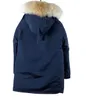 Canada Vestes Hommes Designer Parka Véritable Fourrure De Coyote En Plein Air Wyndham Coupe-Vent Jassen Vêtements D'extérieur À Capuchon Fourrure Manteau Doudoune Manteau Hiver Parka