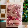 Decorazioni natalizie 30 pezzi ornamenti pacchetto regalo palla luminoso set decorazioni per finestra colorf taglio pendente drop drop drop drop home ga dhxbn