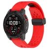 Для Garmin Fenix 7 7X pro сетчатый силиконовый ремешок со складной пряжкой, ремешок для умных часов Garmin 7s pro 6S 5S, 20 мм, 22 мм, 26 мм, быстросъемный браслет, браслет