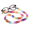 Sunglasses Frames Rainbow Bigger Acrylic Chain On The Neck Women Mask Holder Glasses Starp Lanyard Fashion Reading Eyewear Drop Deli Otxvi