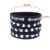 UPS Halloween décorations Silicone Bracelet tour Bracelet citrouille étanche Halloween décor fête fournitures en gros JJ 9.13