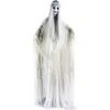 Other Event Party Supplies Life-Size Halloween Decoration Animatronic Bride Indoor/Outdoor Flashing Red Eyes Poseable Battery-Operated 230912