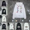 Tasarımcı Erkek Hoodies Chrome Kış Sweatshirts Heart Hoodie Ch Uzun Kollu Ceket Gevşek Ceket Kapşonlu Erkek Kadın Hip Hop Chromees Mavi Katlar X798