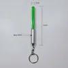 جملة مصباح يدوي عصا المفتاح Mini Torch Torch Aluminium سلسلة مفتاح المفتاح حلقة دائمة الوهج القلم السحرية العصا عصا lightsaber LED عصا