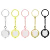 Nyckelringar Lanyards 10 st Partihandel Keychain Air Tag Case Metal Protective Shell för Locator Tracker Protector ER CHEAN AIRTAG HOLDER DH20Z