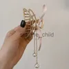 Hair Clips Barrettes Hair Clips Barrettes Back Of Head Catch Clip Pendant Headdress Comb Accessories Bridal Wedding Decoration EA x0913