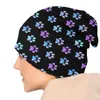Berets Blue Purple Galaxy Bonnet Hats Fashion Knitted Hat For Women Men Warm Winter Animal Pet Skullies Beanies Caps
