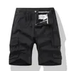 Shorts pour hommes loisirs Cargo coton été Vintage sport troncs entraînement cordon Multi poches vêtements pour hommes