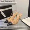 New 23ss Dress shoes Designer sandals kitten high heels bow tie toe color matching high heels fashion brand summer pointed back single womens high heels shoes