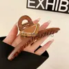 Hair Clips Barrettes Luxury Womens Triangle Hair Clips For Women Girls Brand Letter Designer Barrettes Fashion Hair Claw Jewelry Hairpin x0913