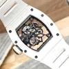 Richarmill horloge heren- en dameshorloges serie polshorloges RM055 wit keramiek herenmode vrijetijdsbesteding zakelijk sport mechanisch horloge WN-D5FU