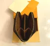 デザイナーの女性ショートウォレット女性財布割引オリジナルボックスカードホルダーレディースハンドバッグチェックフラワー338E