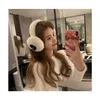 9 estilos designer grosso pele de coelho lã earmuffs moda quente orelha er outono inverno feminino headwear entrega gota