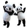 Cute Panda Mascot Costumes Party Novel Animals Fancy Dress Anime Character Carnival Halloween