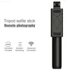 Monopiedi per selfie 3 in 1 Wireless Bluetooth Selfie Stick Monopiedi pieghevoli Mini treppiede Monopiede espandibile con telecomando per IOS Android K07 L230913