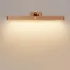 Lampa ścienna Nordic LED łazienka Beziopinna lustro przednie regulowane nocne światło do nauki czytania makijażu próżność nowoczesna kinkiet