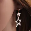 Dangle Earrings ELOHYI Women Pentagram Statement Eearrings Simple Alloy Earring Jewelry Wholesale For Girls Gift