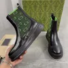 Ladies Designer Shoes Luxury Mens Fashion Boots Genuine Leather Made Waterproof Platform Non-Slip Wear Resistant Outdoor Women Boots