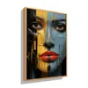 Forbeauty Geschilderd Vrouwen Gezicht Spray Afdrukken Canvas Schilderij Waterdicht En Blok Muur Kunst Olieverfschilderijen Poster Voor Home Decor 230912