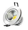 9W led down lights dimmable cob led recessed light downlight lamp warm nature cold white AC85265v drivers2445767 LL