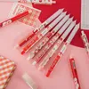 Crayon mécanique mignon, fournitures scolaires, cadeaux pour enfants, stylos Kawaii, papeterie pour étudiants, 3 pièces