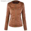 Männer Pelz Faux Pelz Damen Jacken Plue Größe Leder Jacke Frauen 2021 Herbst Winter Oberbekleidung Mantel Dame PU Kleidung weibliche Motorrad Jacken1 L230913