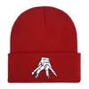 Środa czapki czapki gotyckie czapki, zabawne czapkę czapki zimowe narciarstwo guza ciepła czapka 17 kolorów hurtowa