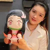 플러시 인형 일본 애니메이션 악마 슬레이어 인형 kimetsu no yaiba kamado tanjirou nezuko zenitsu kyoujurou plush kids 장난감 선물 20cm q230913