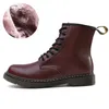 الدكتور Martins Boots Doc Martens Boot Martin Men نساء أحذية رياضية فاخرة ثلاثية أسود أبيض كلاسيكي كلاسيك الجوارب القصيرة الشتوية