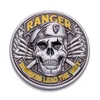 Moneta souvenir dell'esercito americano, Rangers apre la strada, moneta sfida giocattolo da collezione di badge commemorativi