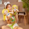 Poupées en peluche Peluche Dessin animé Sirène Humanoïde Poupée Oreiller Enfant Confortable En Peluche Peluche Mignon Poupée Confortable Oreiller 30 cm Q230913