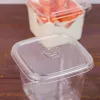 Boîte à gâteaux transparente, boîtes à cupcakes en plastique avec couvercle, yaourt, Pudding, fournitures de fête de mariage, 913
