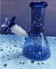 Kleine glazen bong downstem perc waterpijpen bekerbasis dab rigs rookglazen waterpijpen met 14 mm kom 16 cm hoog