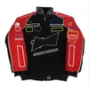 F1 racing suit retro style jacket cotton casual winter cotton jacket A052 A050 new winter windproof cycling clothing