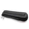 Étui en cuir noir à fermeture éclair, accessoires pour fumer, Mini étui mince, petit sac de transport EGo pour stylo briquet, tuyau de tabac, outil 4757070 LL