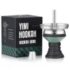 Inne domowe ogród Yimi Hookah Premium Stone Shisha Head z węglem uchwytem rurowym Shisha Bowl Chicha Akcesoria 230912