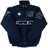 F1 racing suit retro style jacket cotton casual winter cotton jacket A052 A050 new winter windproof cycling clothing