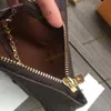 NIEUW 2023 Dames Heren Rits Tas Accessoires SLEUTEL ZAKJE POCHETTE CLES Ontwerpers Mode handtas Dames Heren Creditcardhouder Portemonnee Luxe Portemonnee Tas M60223 Munt