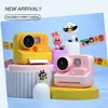 Macchina fotografica termica istantanea per bambini Pring 48M Pixel Risoluzione 1080P Fotocamera per stampa per bambini Foto Video Divertente fotocamera digitale portatile Ragazze Ragazzi Regalo per 3-14 anni