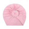 Accessoires pour cheveux, couleur unie, joli chapeau élastique pour bébé, gros beignet, Turban pour filles, bandeau pour enfants, Bonnet, bandeau, cadeau