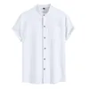 Camicie casual da uomo One Pagliaccetto Moda Primavera ed Estate Maniche corte Colletto rialzato Camicia stampata Manica girocollo T-shirt