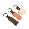 6.6X3Cm Custom Logo Personalized Leather Keychain Pendant Beech Wood Carving Keychains Car Decoration Key Ring Diy Thanksgiving Mothers Day