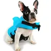 Colete verão roupas para cães roupa de banho animais de estimação terno de natação tubarão colete salva-vidas para cães y200917237u