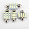 10 stuks Festoen 31mm 36mm 39mm 41mm C5W LED Lichtkoepels 16 SMD 3528 Auto LED Interieur Verlichting Auto Kaartlezen Lampen Wit 12V255o