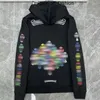 Moda de luxo jaquetas masculinas designer zíper moletom coração ferradura cruz impressão marca ch hoodies mulheres cromos casaco casual pulôver solto suéter jaqueta vasd