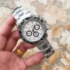 Klassieke herenhorloges 40 mm wijzerplaat Master automatisch horloge Model Mechanisch horloge Rond roestvrijstalen polshorloge Luxe saffier waterdichte horloges Gif