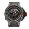 Automatyczne zegarek Richrd Mileres zegarek Szwajcarskie luksusowe zegarki RM60 Flyback 50 mm Titanium Mens Pasek RM60-01 HB75 XGMFK