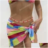 Buikkettingen Mode Zomer Zoet Roze Liefde Strand Kralen Dames Tailleketting Lichaamssieraden Y Bikini Voor Vrouwen Accessoires Drop Delivery Dhglc