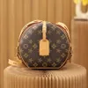 10A Luxury Designer Boite Chapeau Round Bag Cake Cowhide Shoulder Crossbody Bags Nano Handbags Clutchs Women Phone Camera Purses Makeup Bag Dhgate Shoulder Bags New