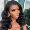 14" 16"glueles loose wave lace front short bob wigs pre-pluckd ocean wave full hd brazilian human hair wig shoulder length wavy bob african american hairstyle